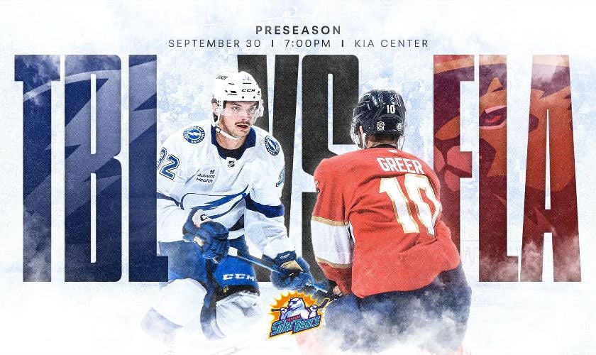 More Info for Tampa Bay Lightning vs Florida Panthers