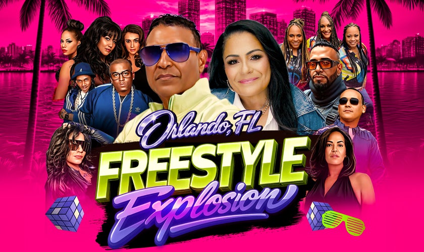 FREESTYLE EXPLOSION RETURNS FEATURING  FREESTYLE LEGENDS STEVIE B., LISA LISA AND MANY MORE