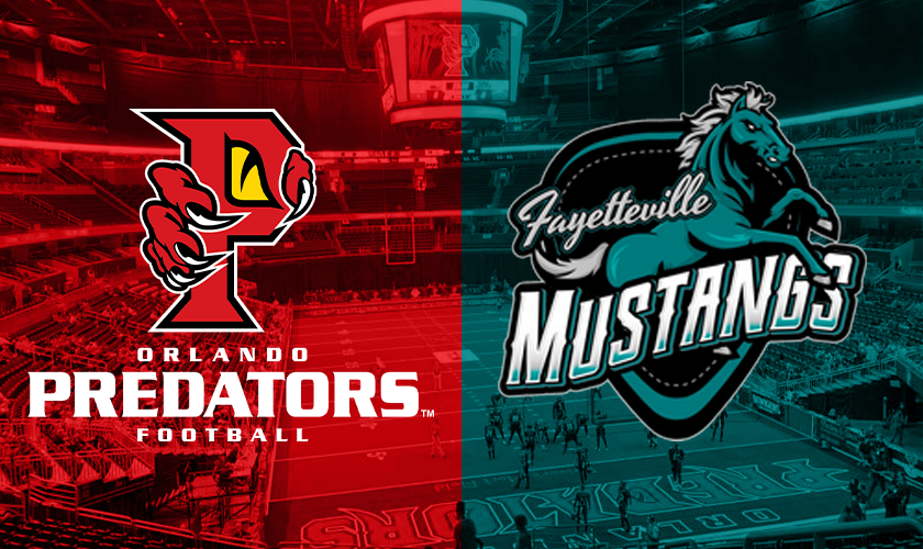 Orlando Predators vs. Fayetteville Mustangs