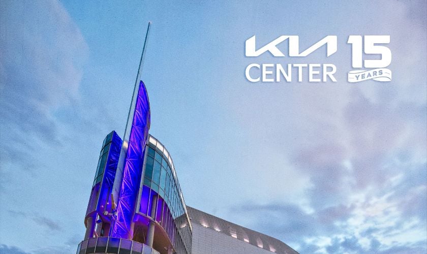 KIA CENTER CELEBRATES 15 LEGENDARY YEARS AS CENTRAL FLORIDA’S PREMIER SPORTS AND ENTERTAINMENT DESTINATION