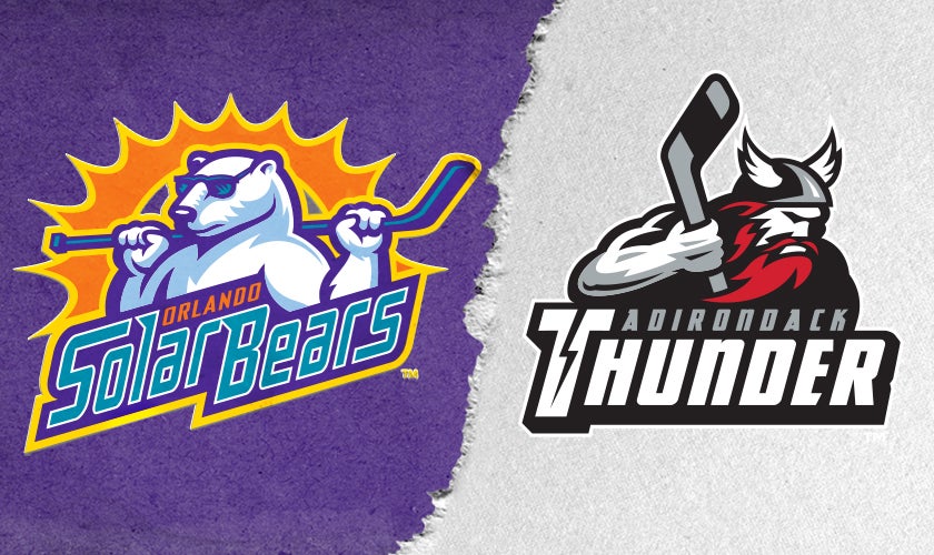 Orlando Solar Bears vs. Adirondack Thunder